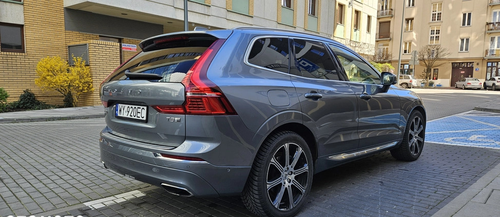 Volvo XC 60 cena 173000 przebieg: 115000, rok produkcji 2019 z Warszawa małe 326
